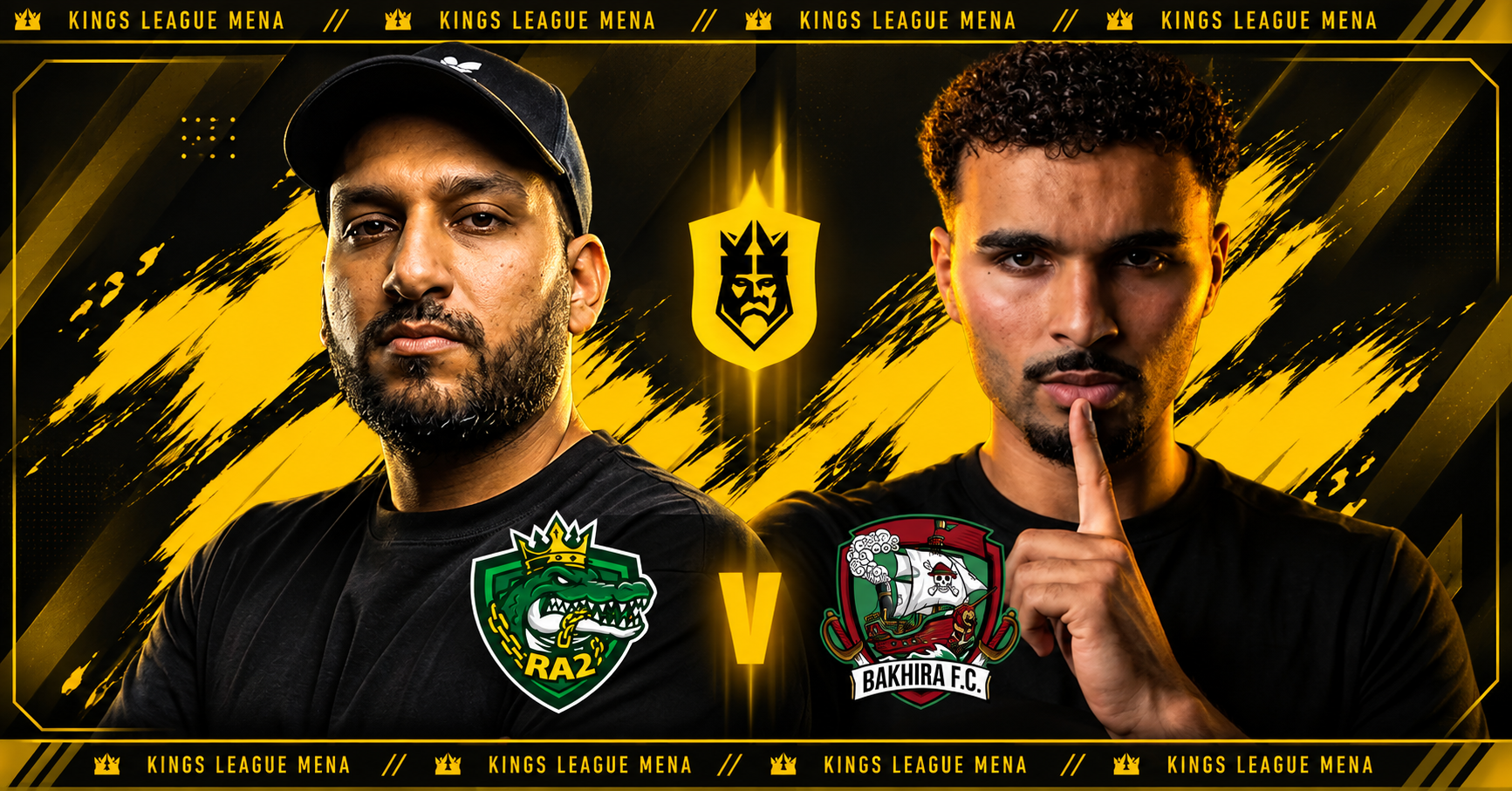 Bakhira F.C. ضد RA2 FC | كينقز ليق مينا | الرياض